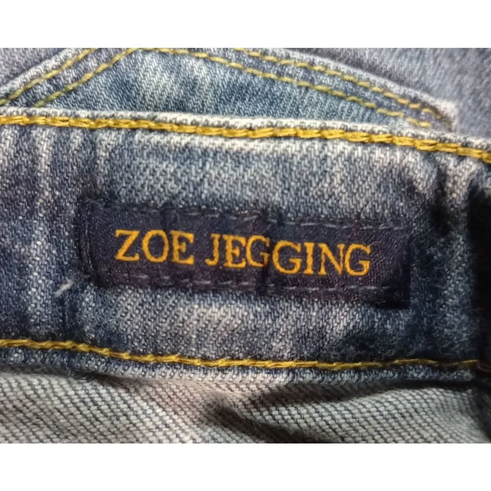 Lucky Brand‎ Jeans Girls 12 Zoe Jegging Distressed